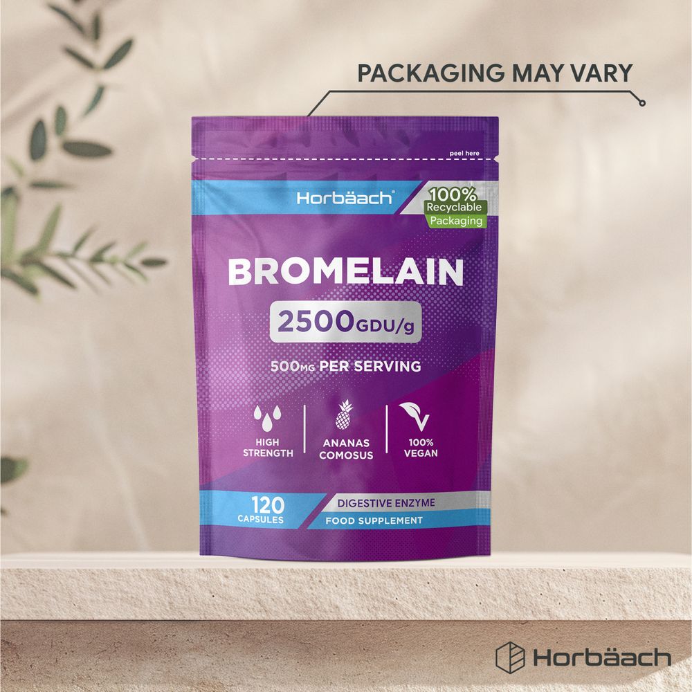 Bromelain 2500 GDU | 120 Capsules