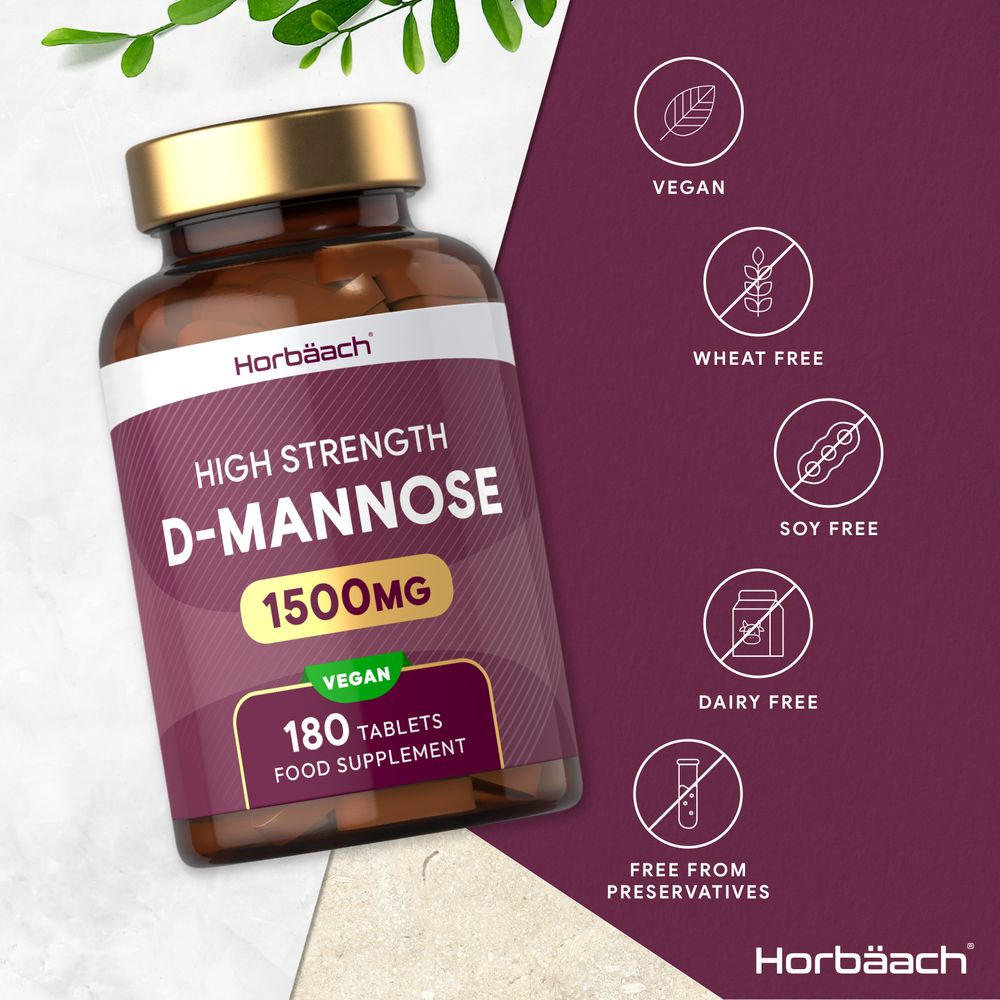 D-Mannose 1500 mg | 180 Tablets