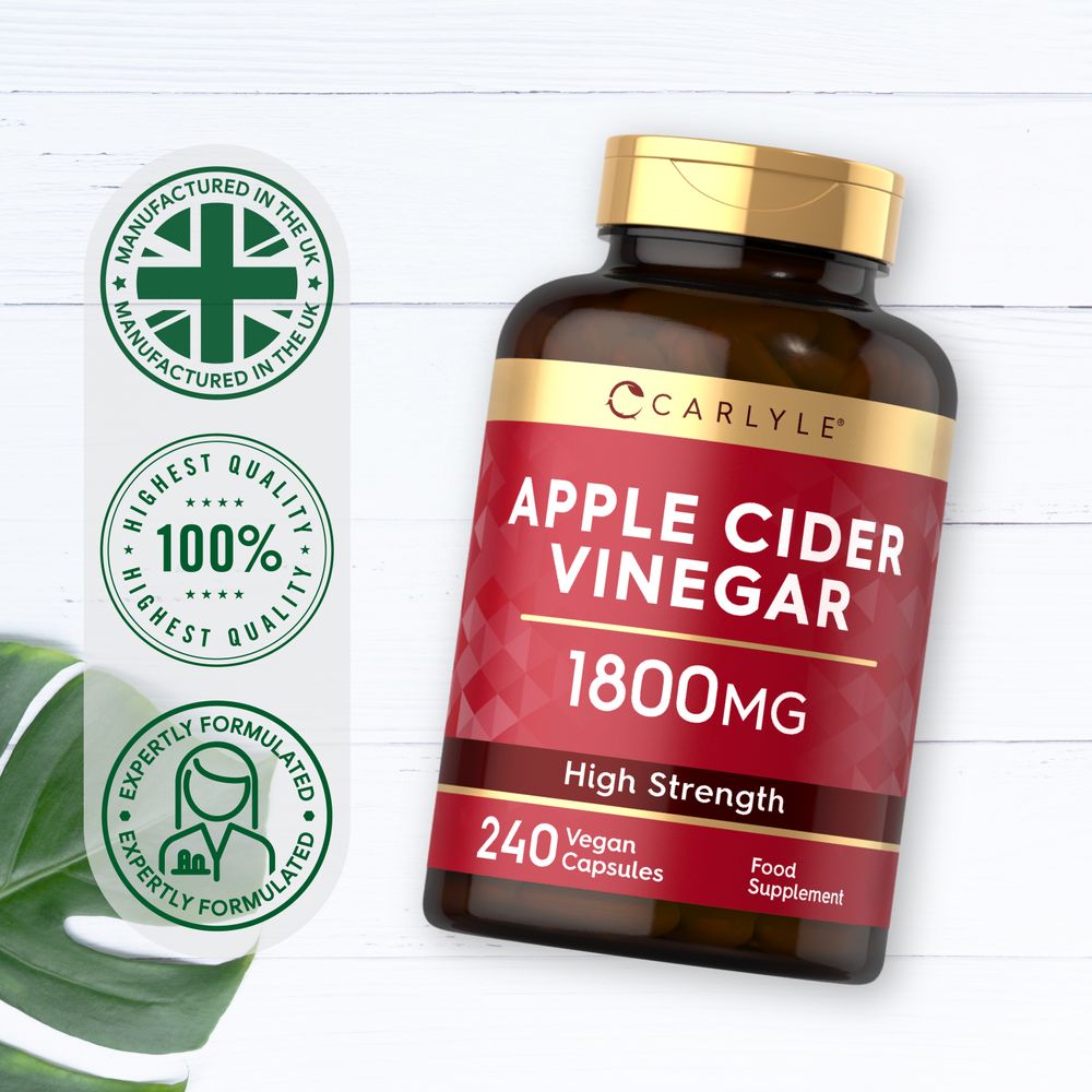 Apple Cider Vinegar 1800 mg | 240 Capsules