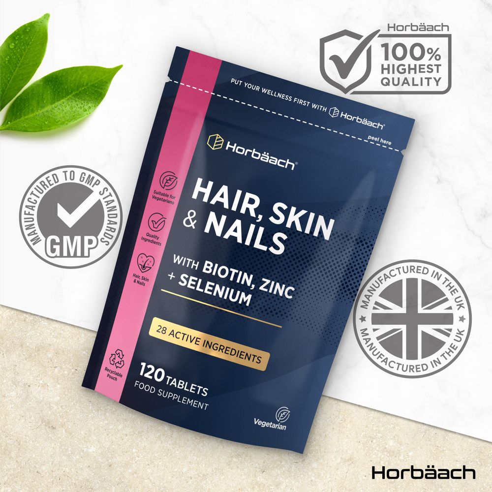 Hair Skin and Nails Complex | 120 Tablets