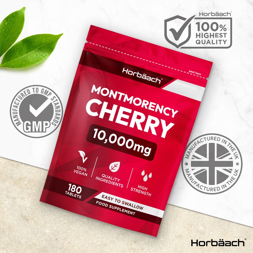 Montmorency Cherry 10,000 mg | 180 Tablets
