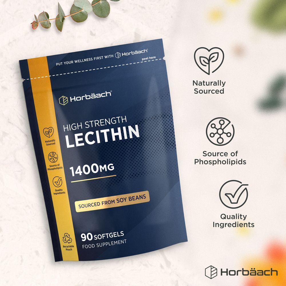 Soy Lecithin 1400 mg | 90 Softgels