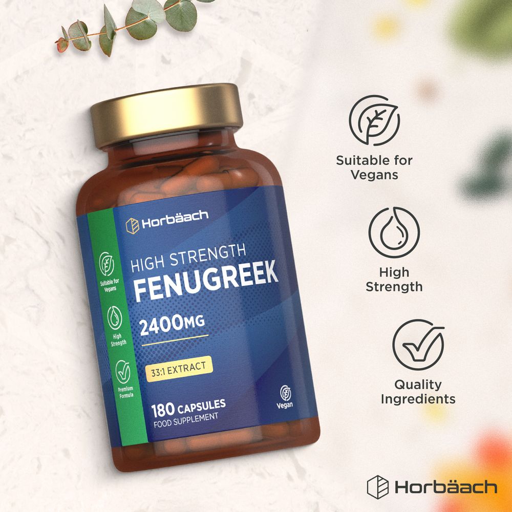 Fenugreek 2400 mg | 180 Capsules
