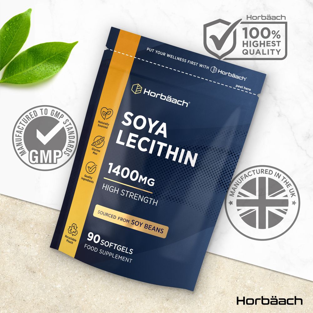 Soy Lecithin 1400 mg | 90 Softgels