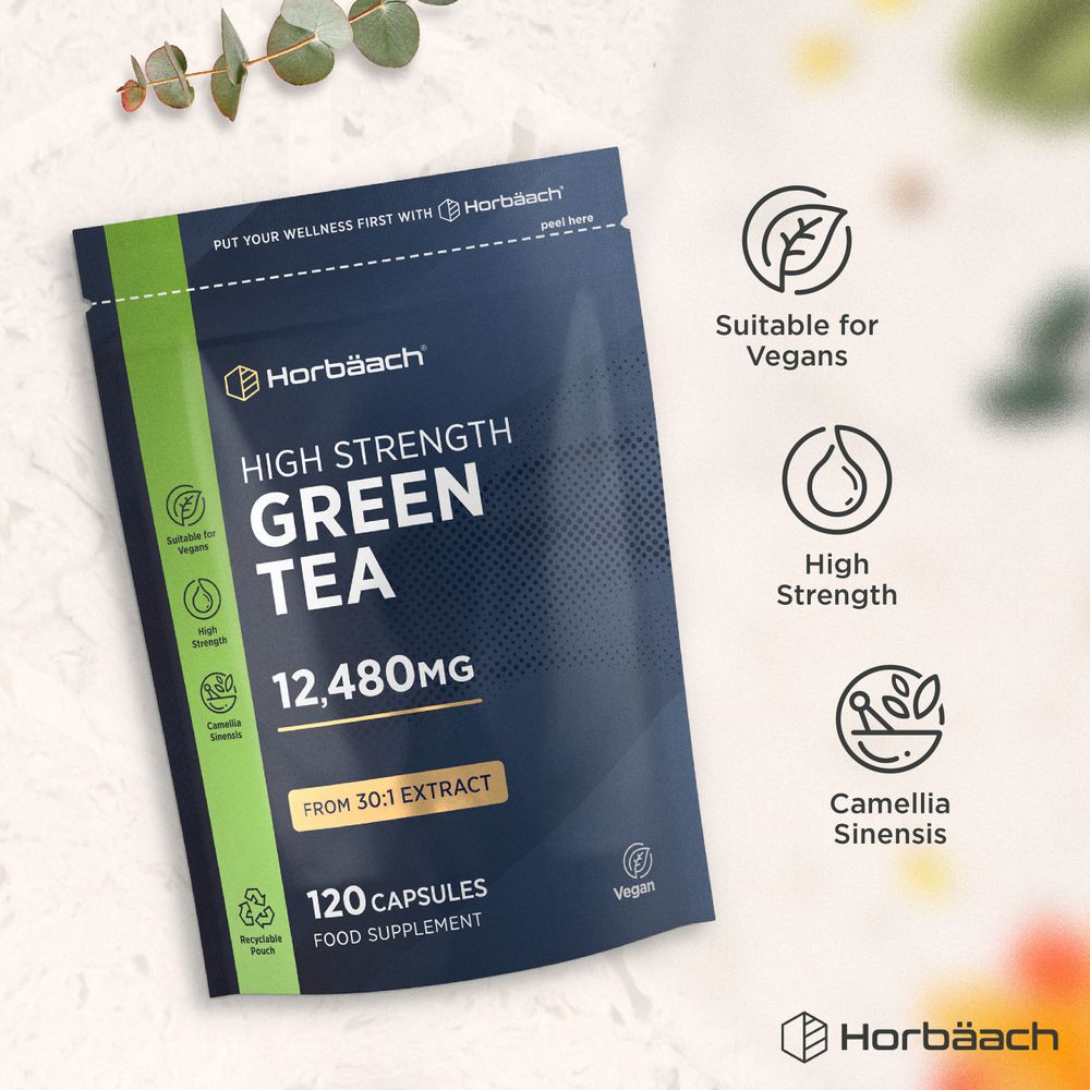 Green Tea 12,480 mg | 120 Capsules