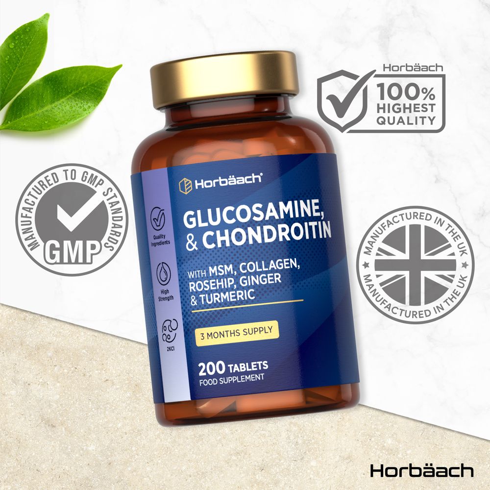 Glucosamine and Chondroitin Complex | 200 Tablets