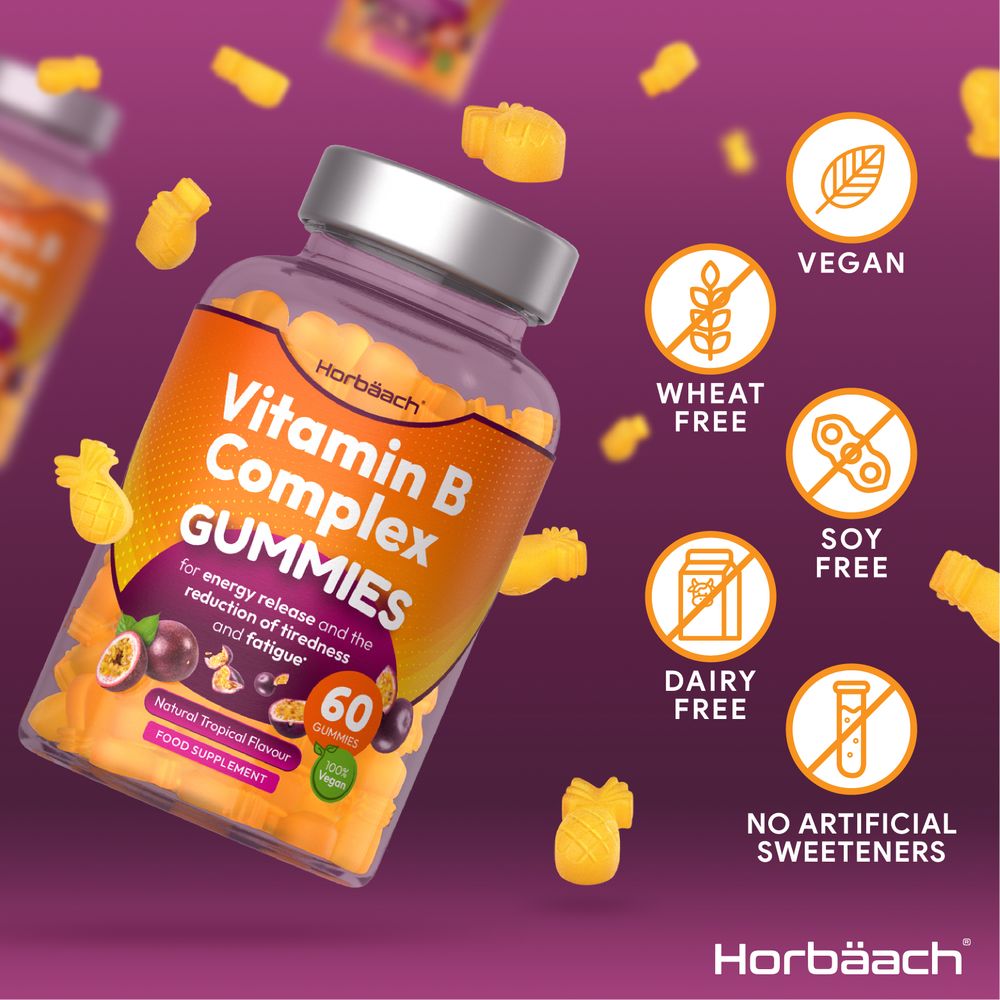 Vitamin B Complex | 60 Gummies