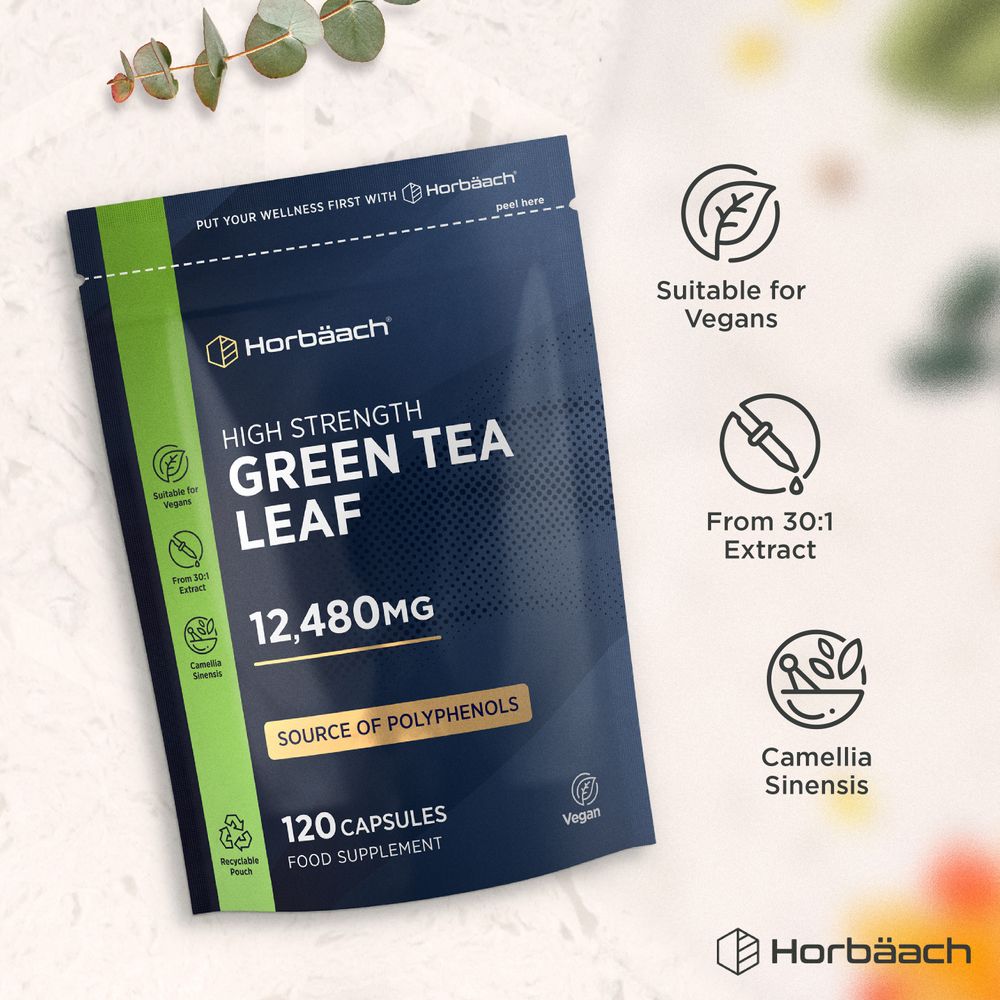 Green Tea 12,480 mg | 120 Capsules
