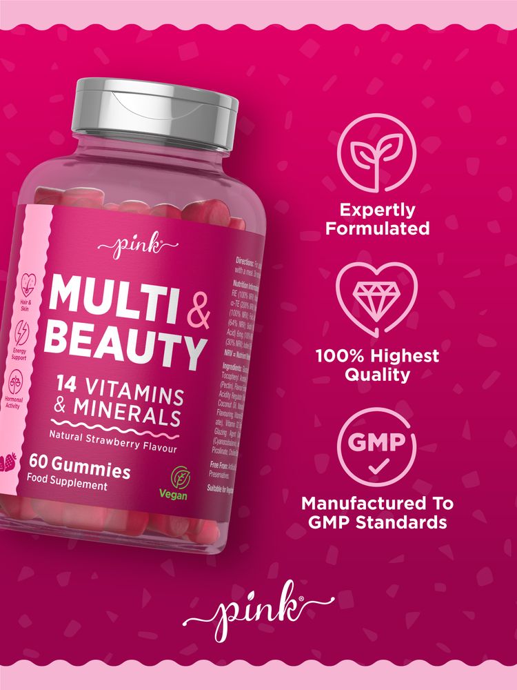 Multivitamins with Biotin for Women | 60 Gummies
