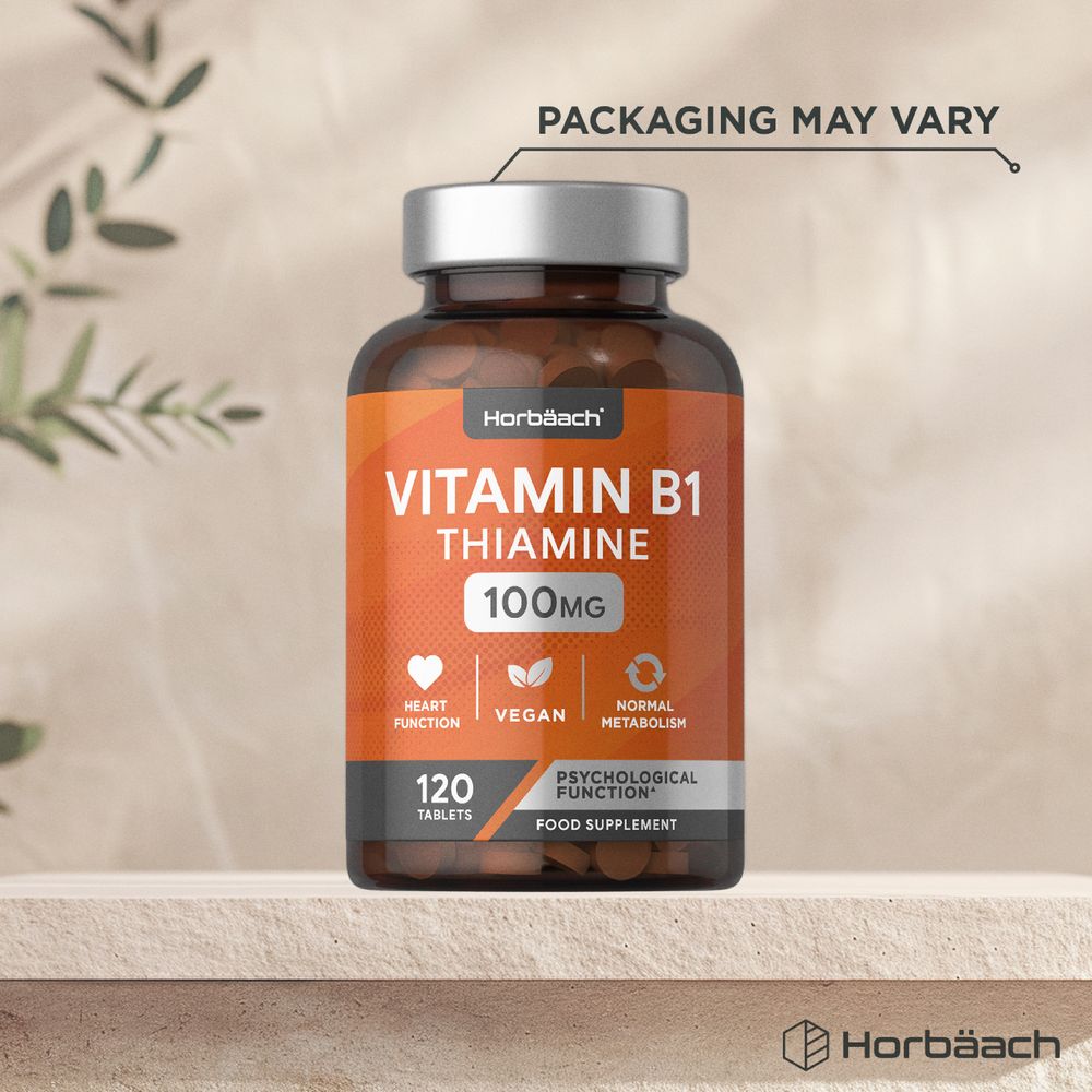 Vitamin B1 Thiamine 100 mg | 120 Tablets