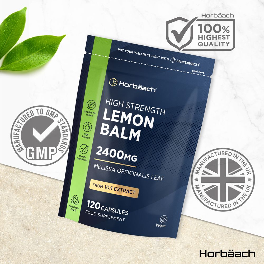 Lemon Balm 2400 mg | 120 Capsules