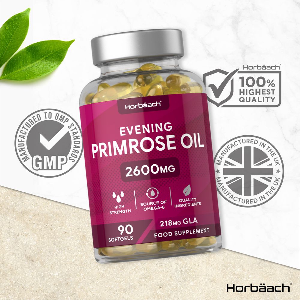 Evening Primrose Oil 2600 mg | 90 Softgels