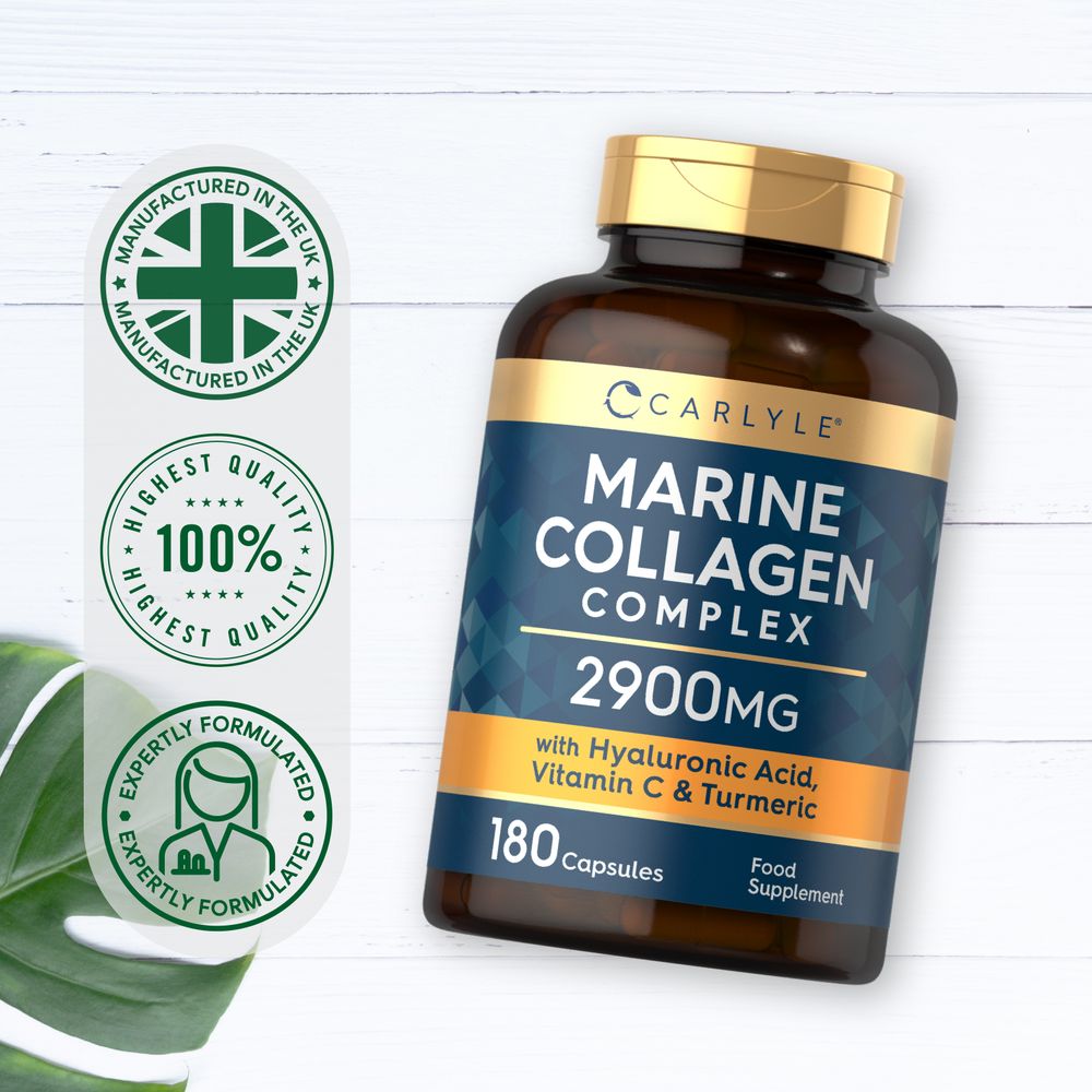 Marine Collagen Complex 2900 mg | 180 Capsules 