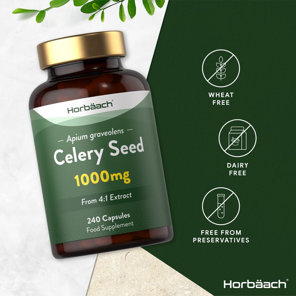 Celery Seed 1000 mg | 240 Capsules