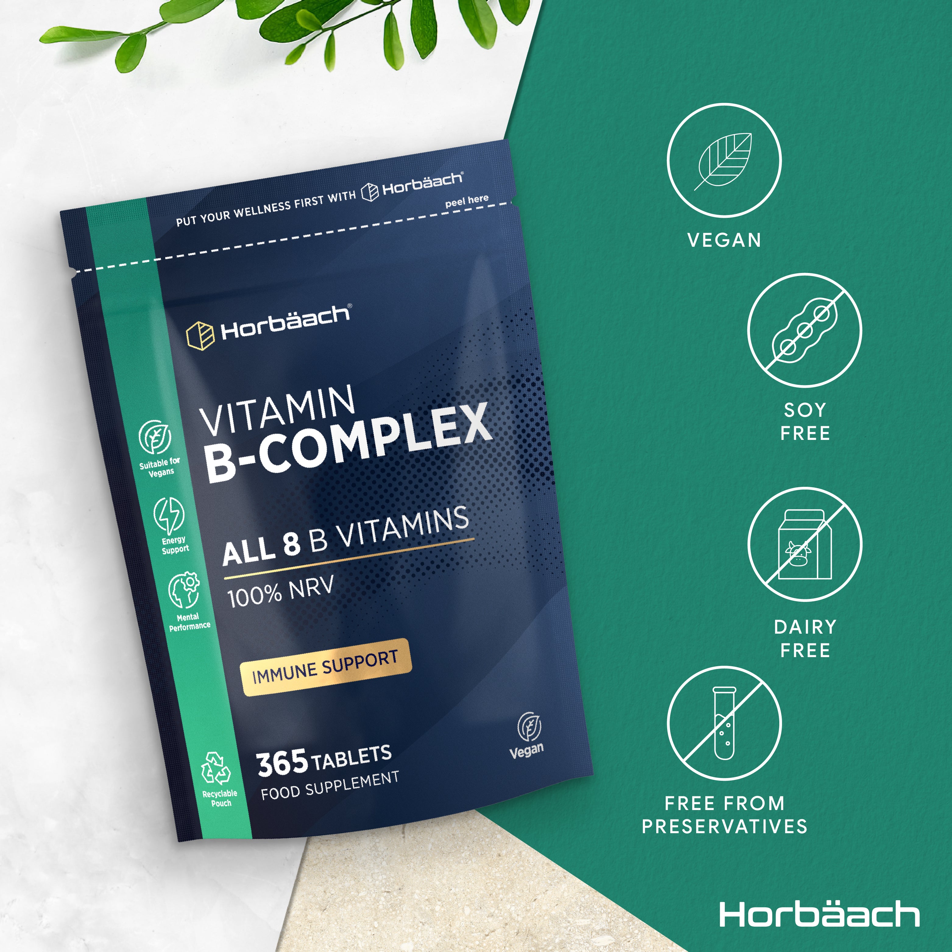 Vitamin B Complex | 365 Tablets