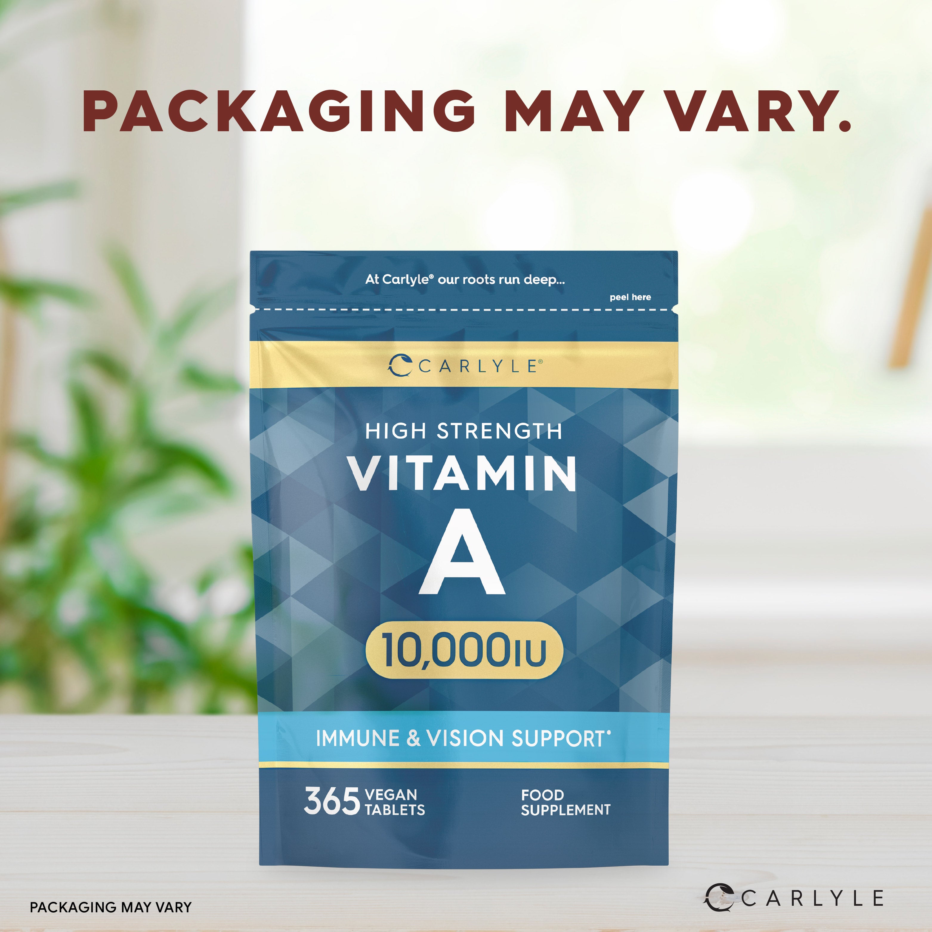 Vitamin A 10,000 IU | 365 Tablets