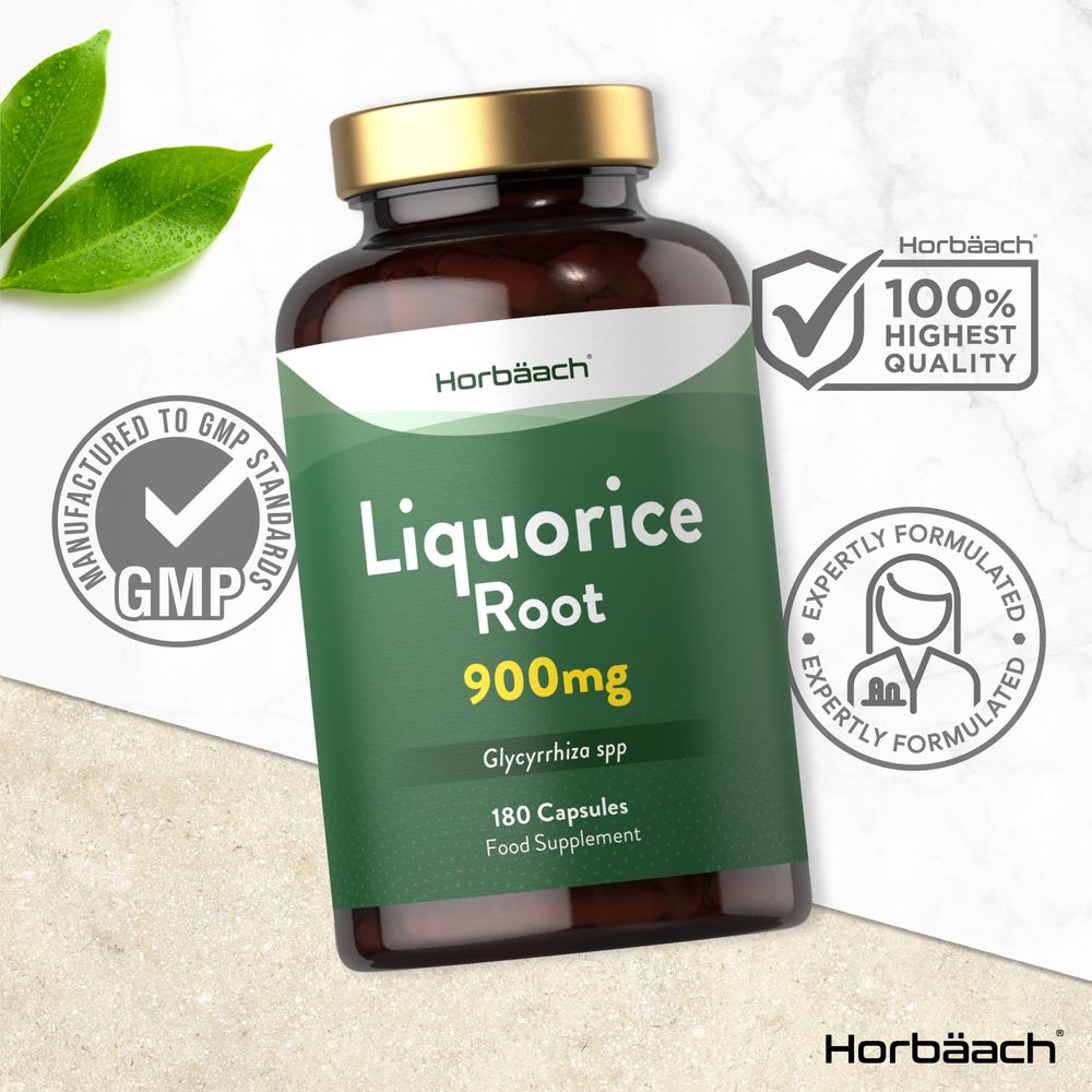 Liquorice Root 900 mg | 180 Capsules