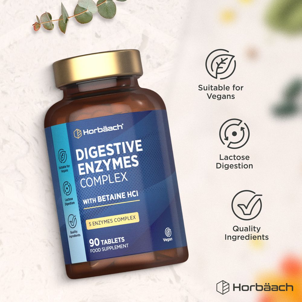 Digestive Enzymes Complex | 90 Tablets