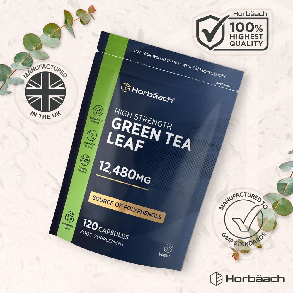 Green Tea 12,480 mg | 120 Capsules
