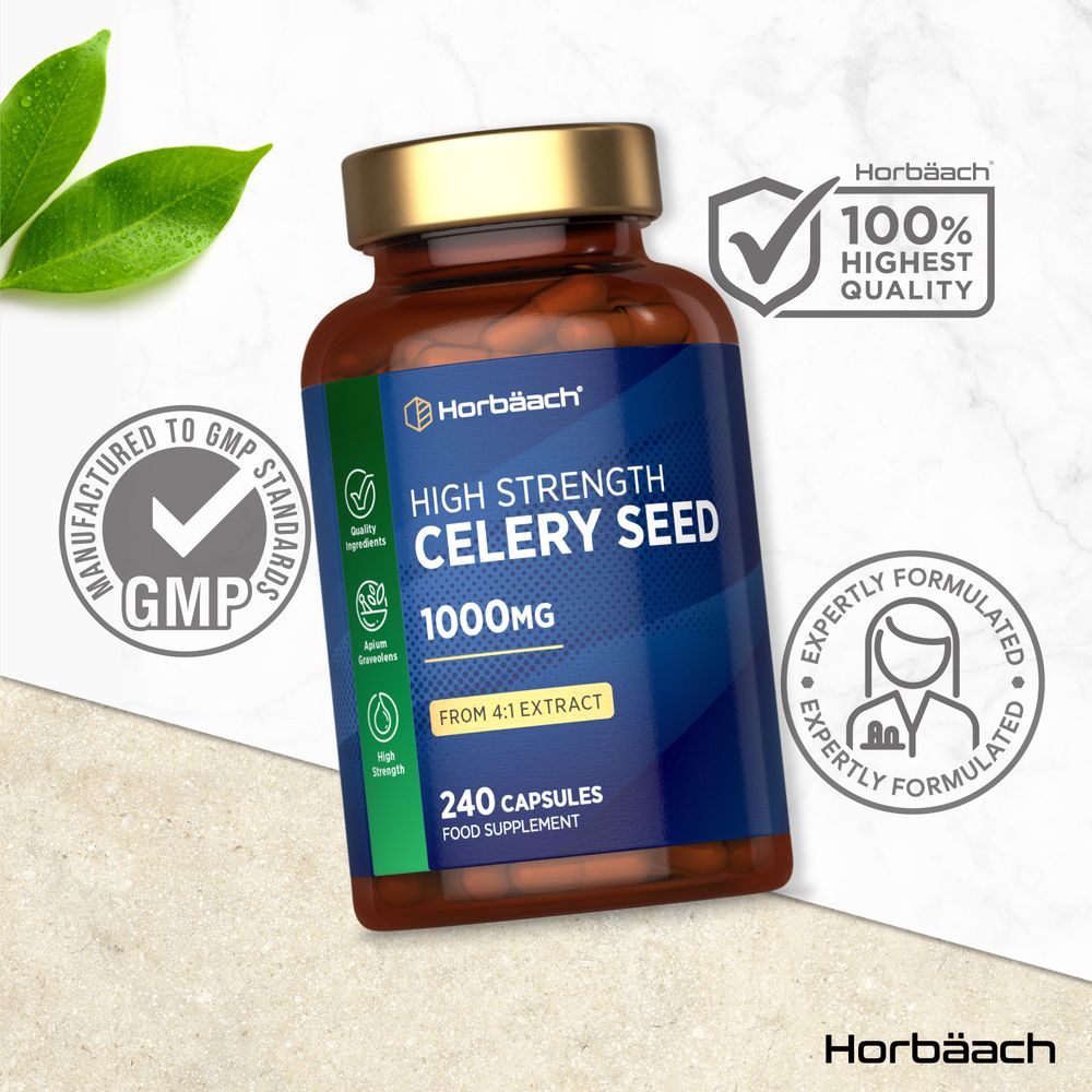 Celery Seed 1000 mg | 240 Capsules