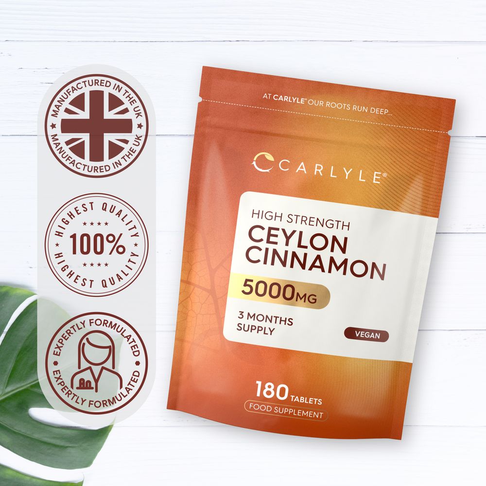Ceylon Cinnamon 5000 mg | 180 Tablets