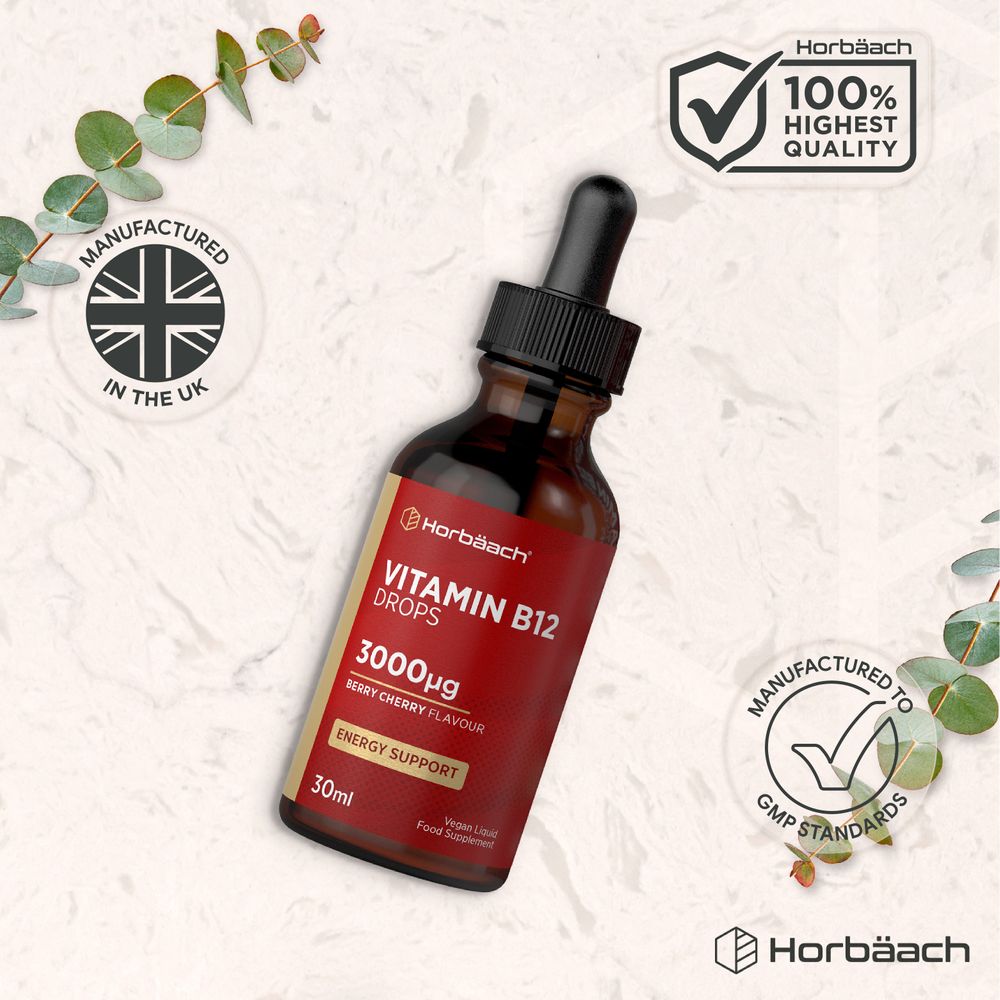 Vitamin B12 Drops 3000 mcg | 30 ml