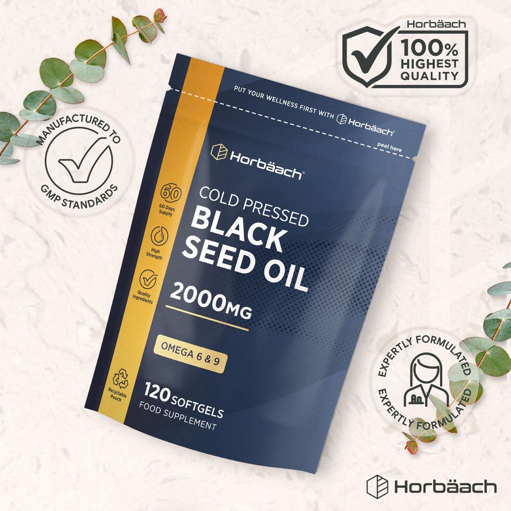 Black Seed Oil 2000 mg | 120 Softgels