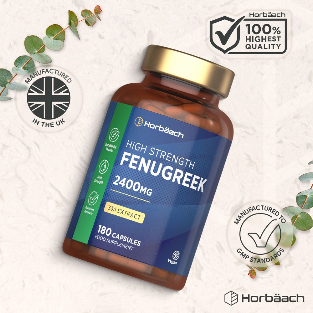 Fenugreek 2400 mg | 180 Capsules