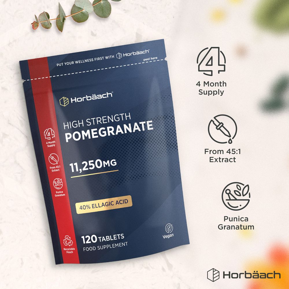 Pomegranate 11250 mg | 120 Tablets