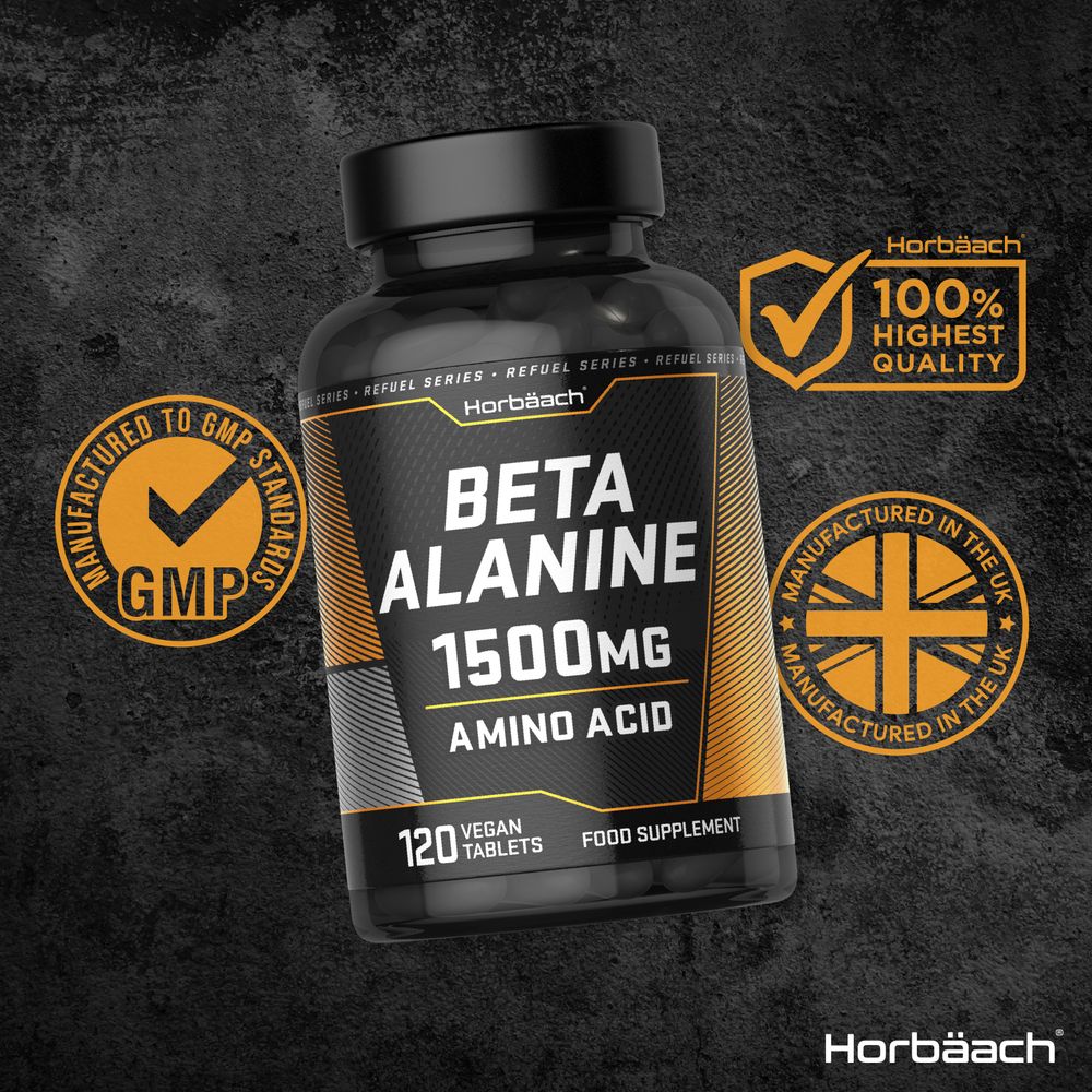 Beta Alanine 1500 mg | 120 Tablets