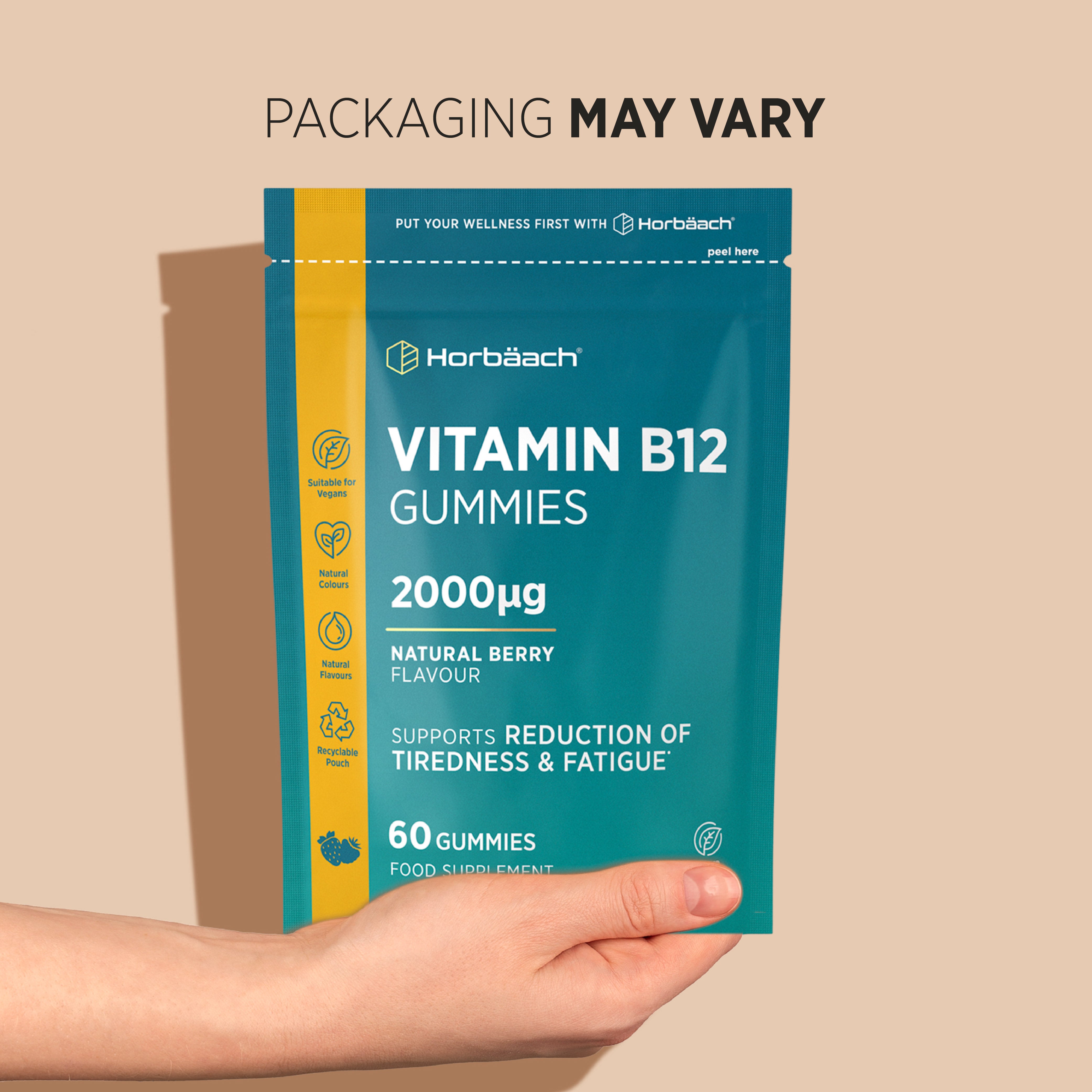 Vitamin B12 2000mcg | 60 Gummies