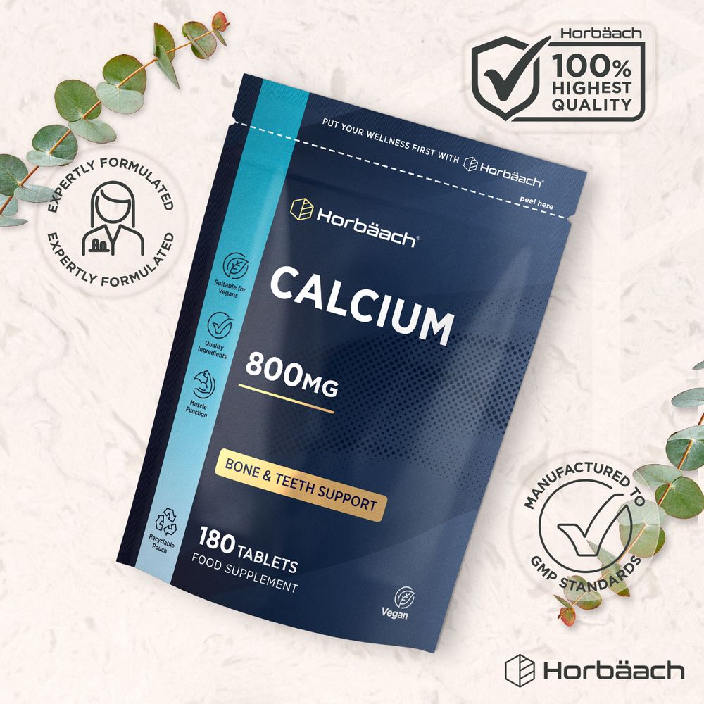 Calcium Carbonate 800 mg | 180 Tablets