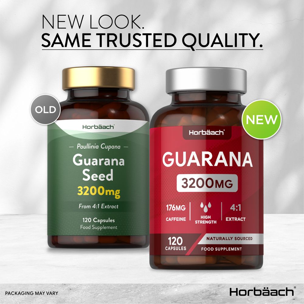 Guarana 3200 mg | 120 Capsules