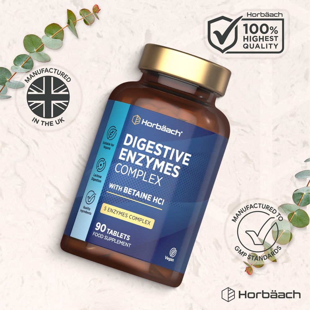 Digestive Enzymes Complex | 90 Tablets