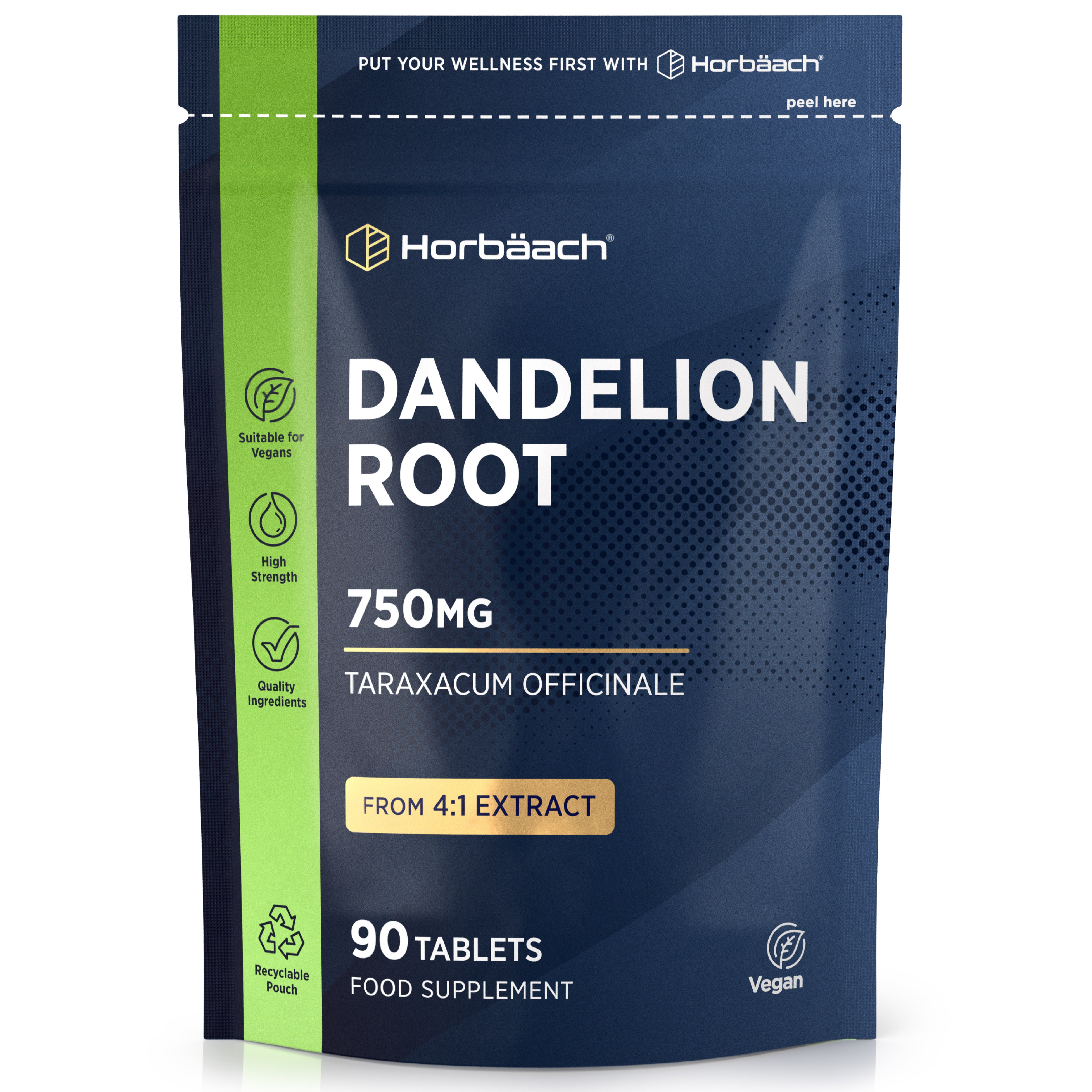 Dandelion Root 750 mg | 90 Tablets