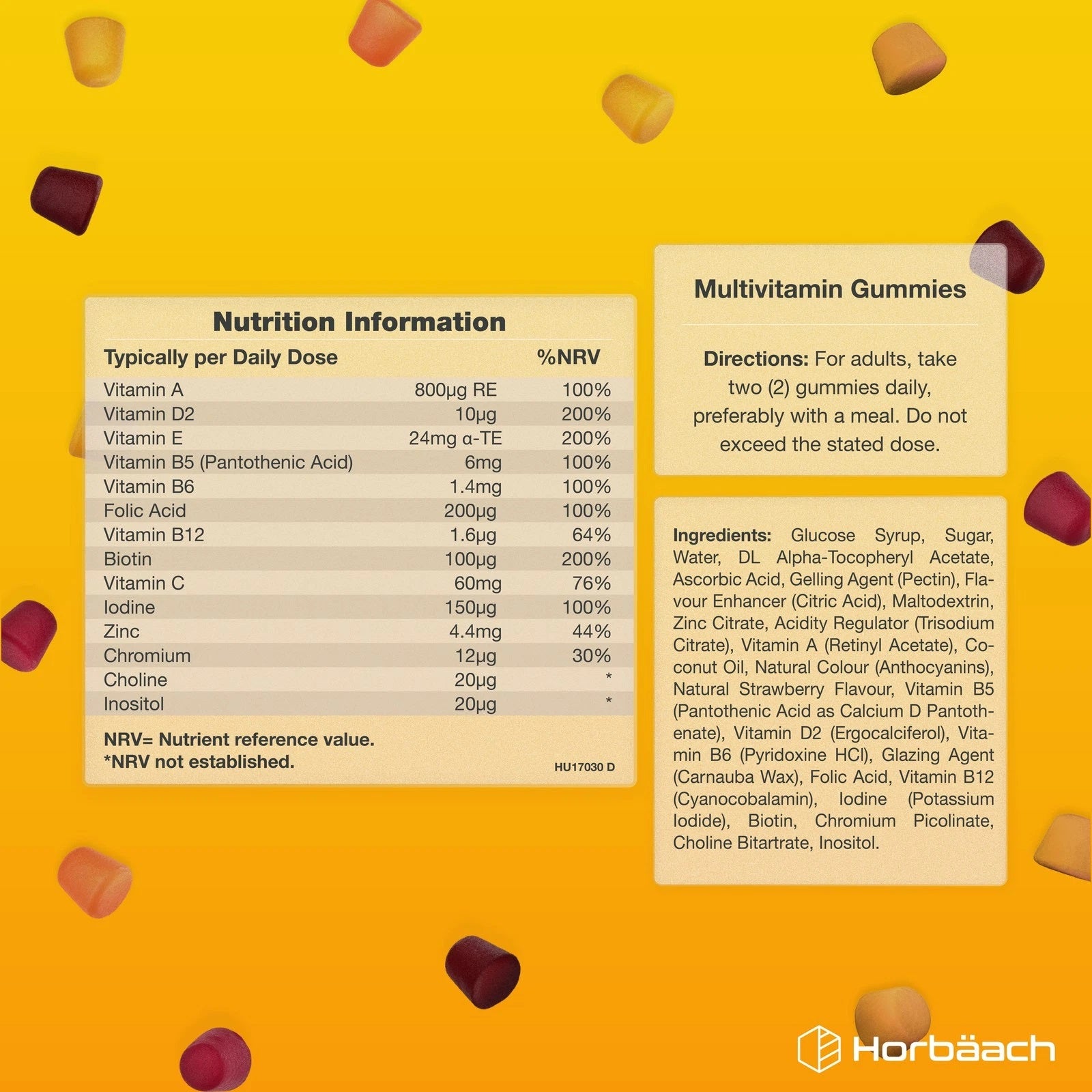 Multivitamins for Adults | 60 Gummies
