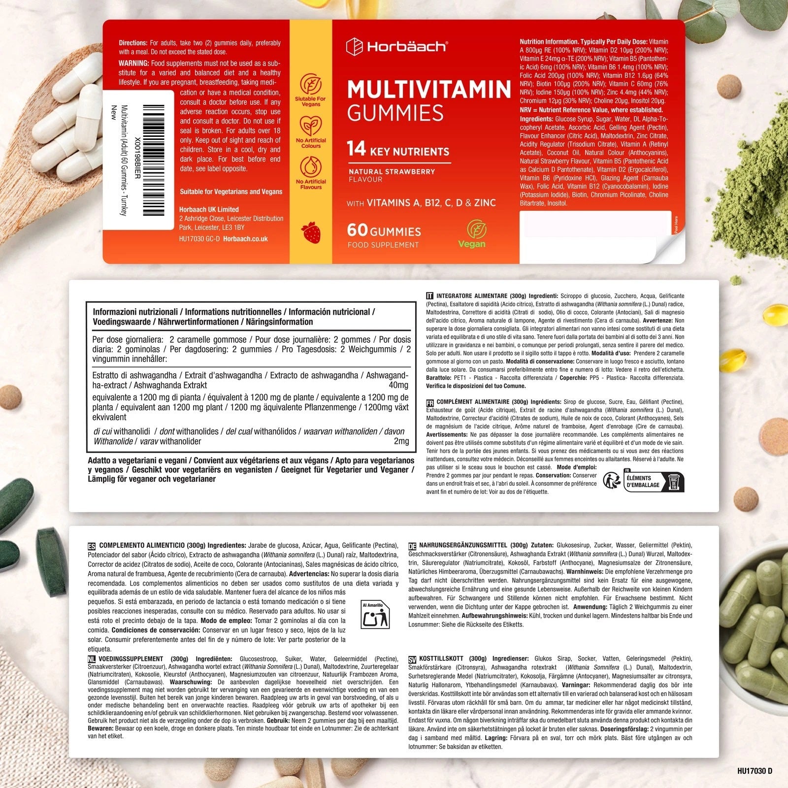 Multivitamins for Adults | 60 Gummies
