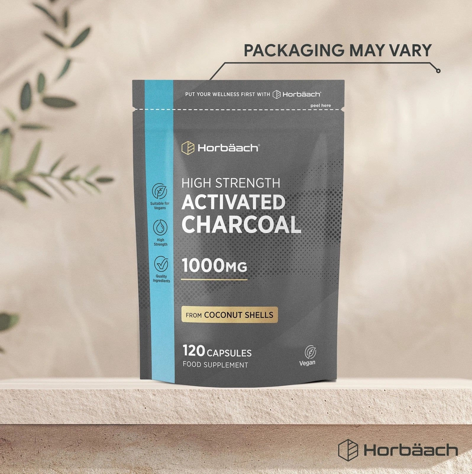 Activated Charcoal 1000 mg | 120 Capsules