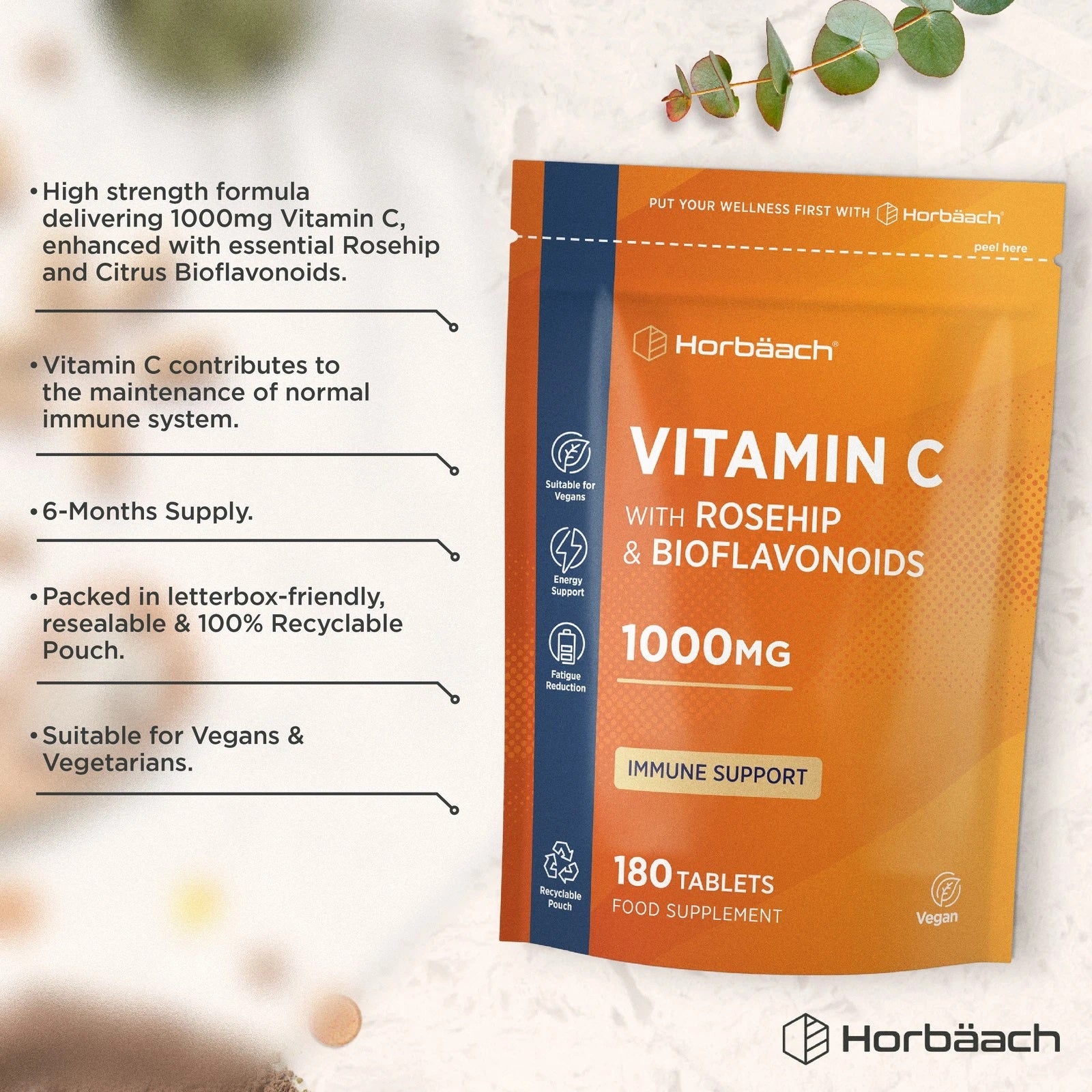 Vitamin C Complex 1000 mg | 180 Tablets