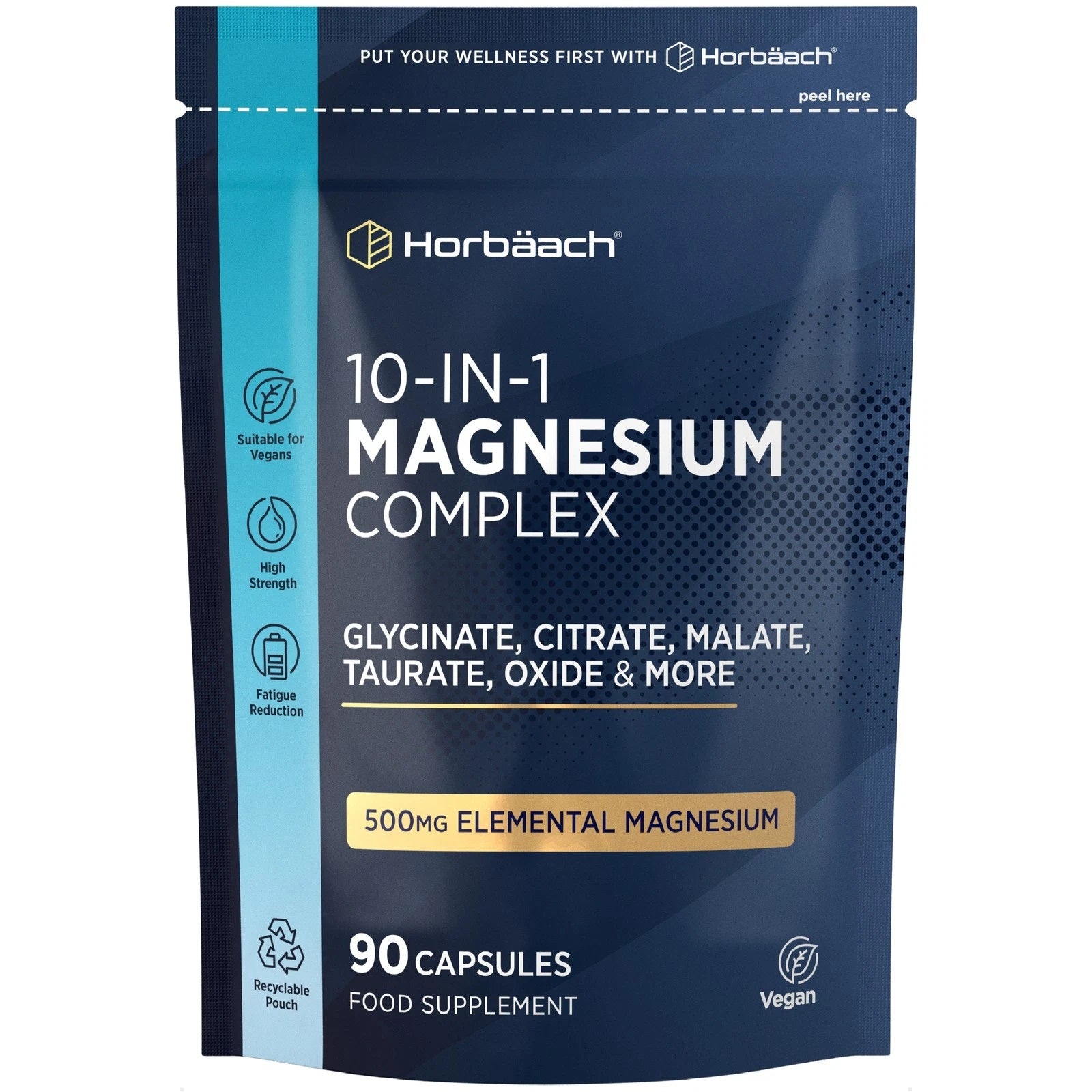 Magnesium Complex 500 mg | 90 Capsules