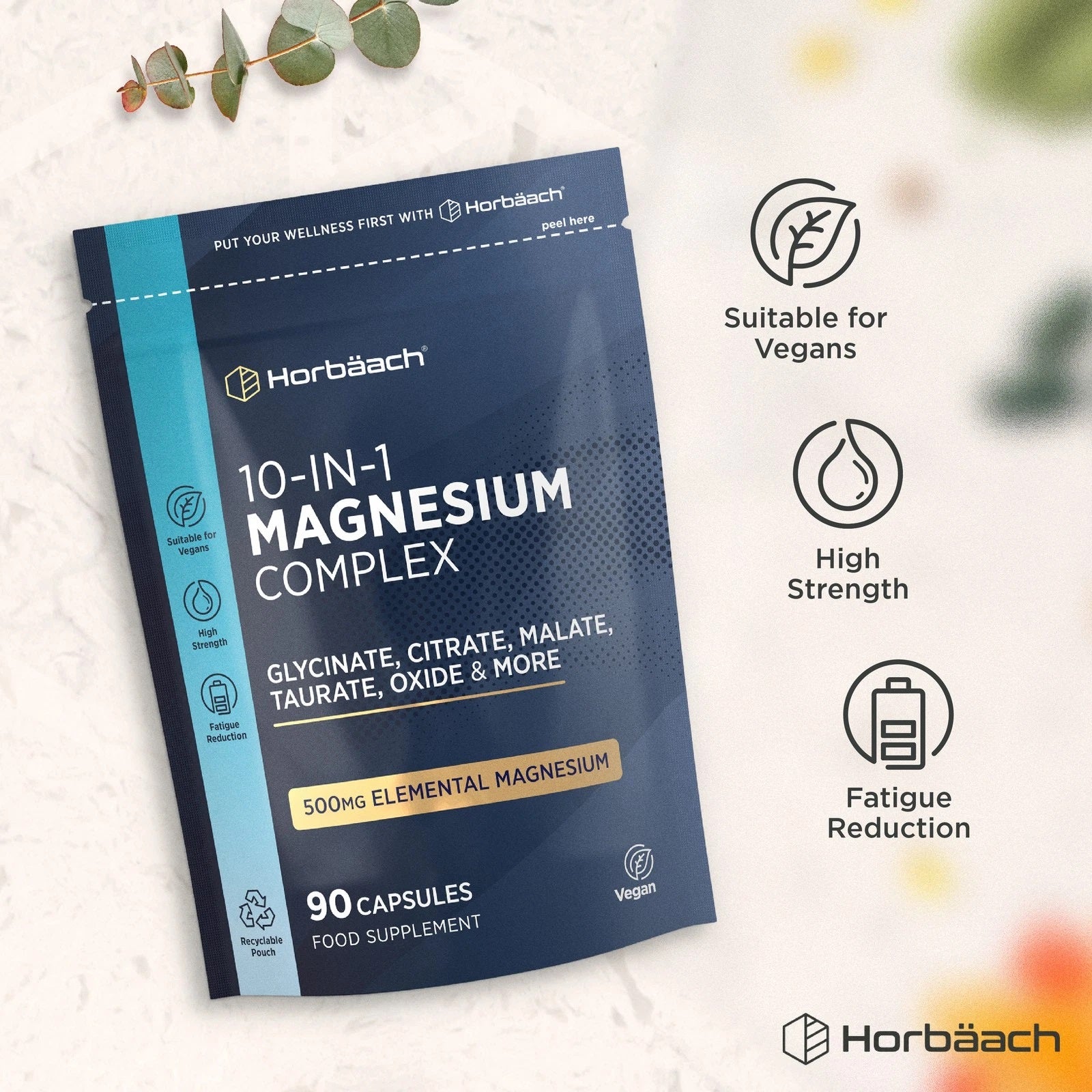 Magnesium Complex 500 mg | 90 Capsules