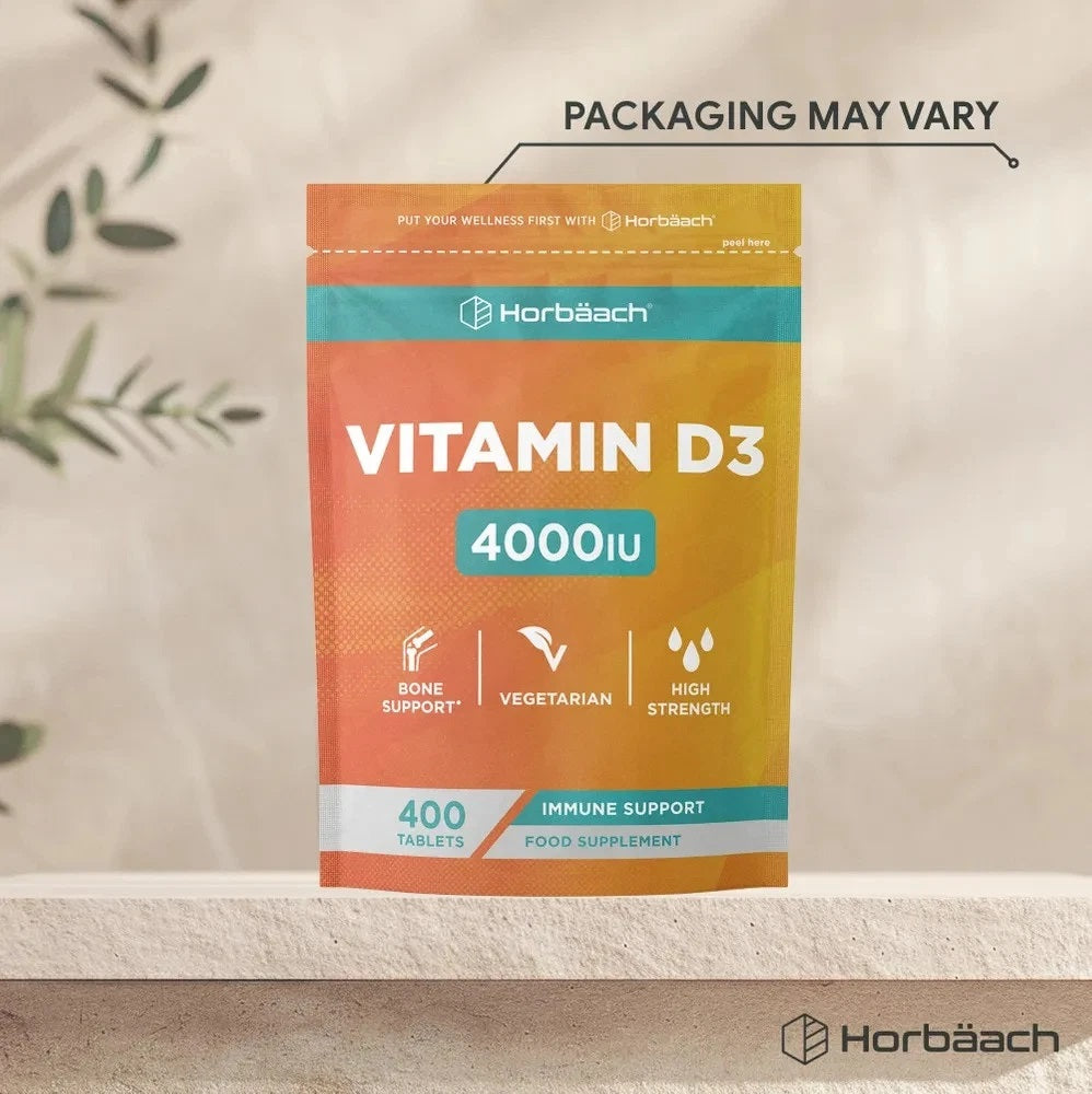 Vitamin D 4000 IU | 400 Tablets