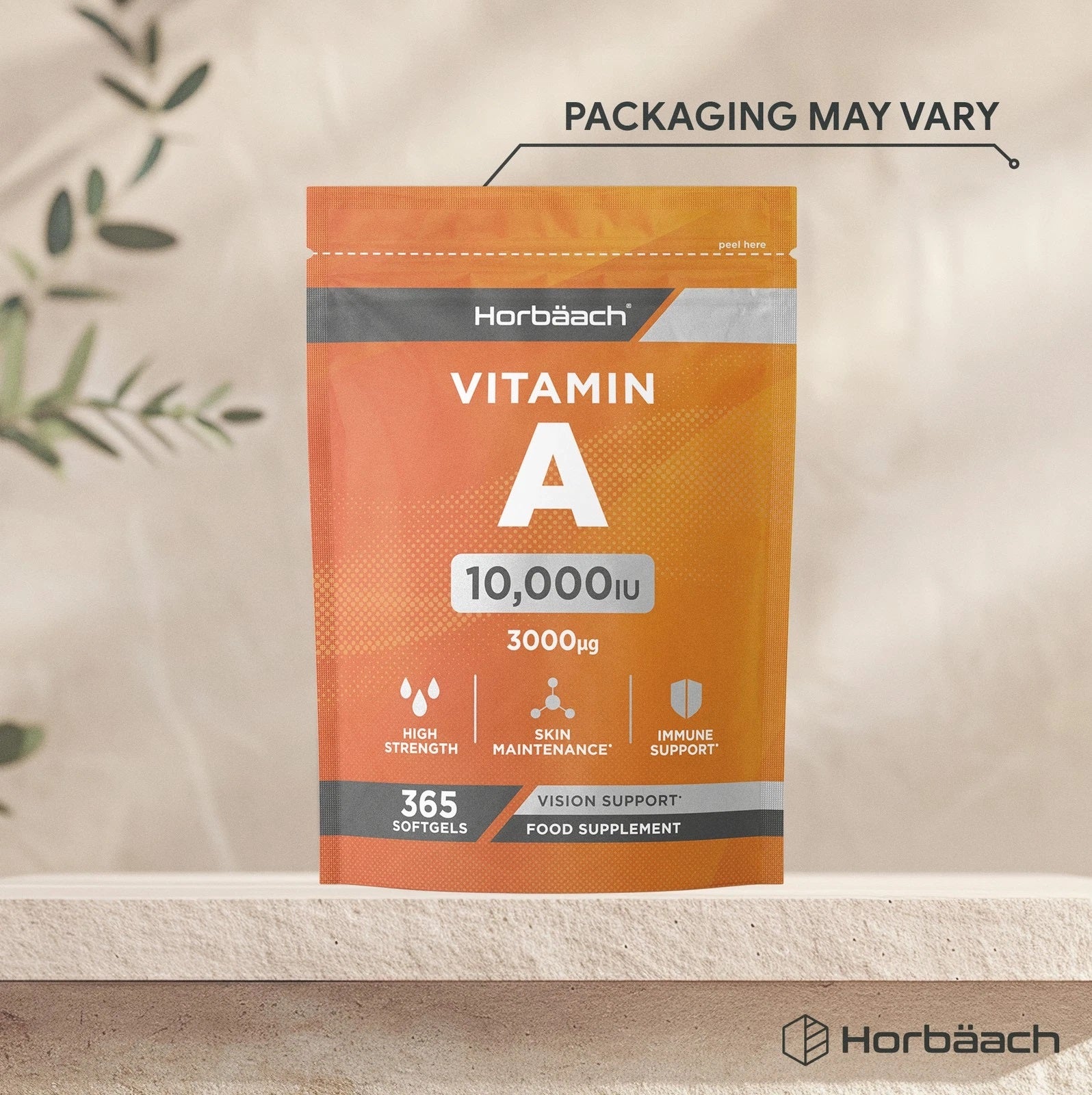 Vitamin A 10,000 IU | 365 Softgels