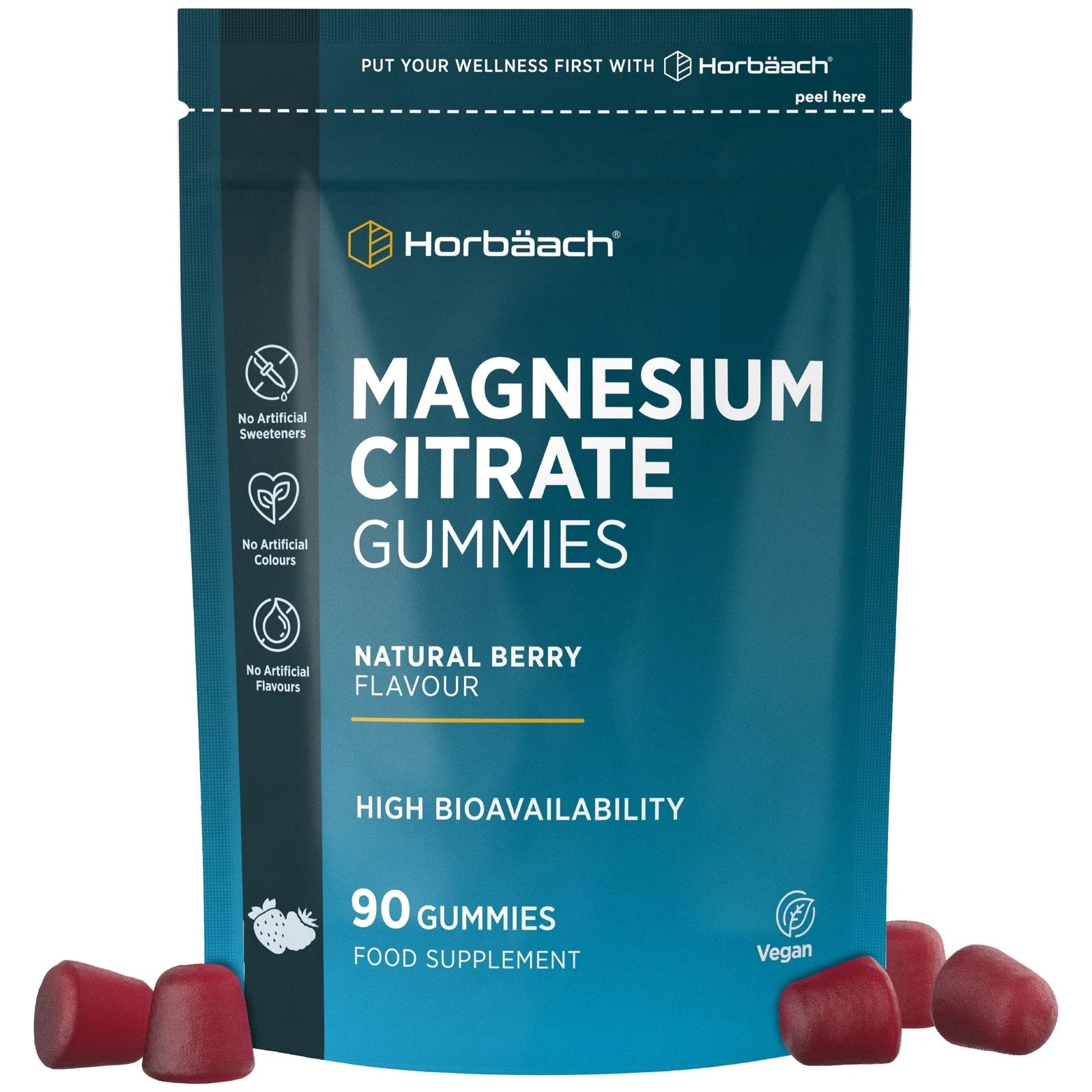 Magnesium Citrate 1600 mg | 90 Gummies