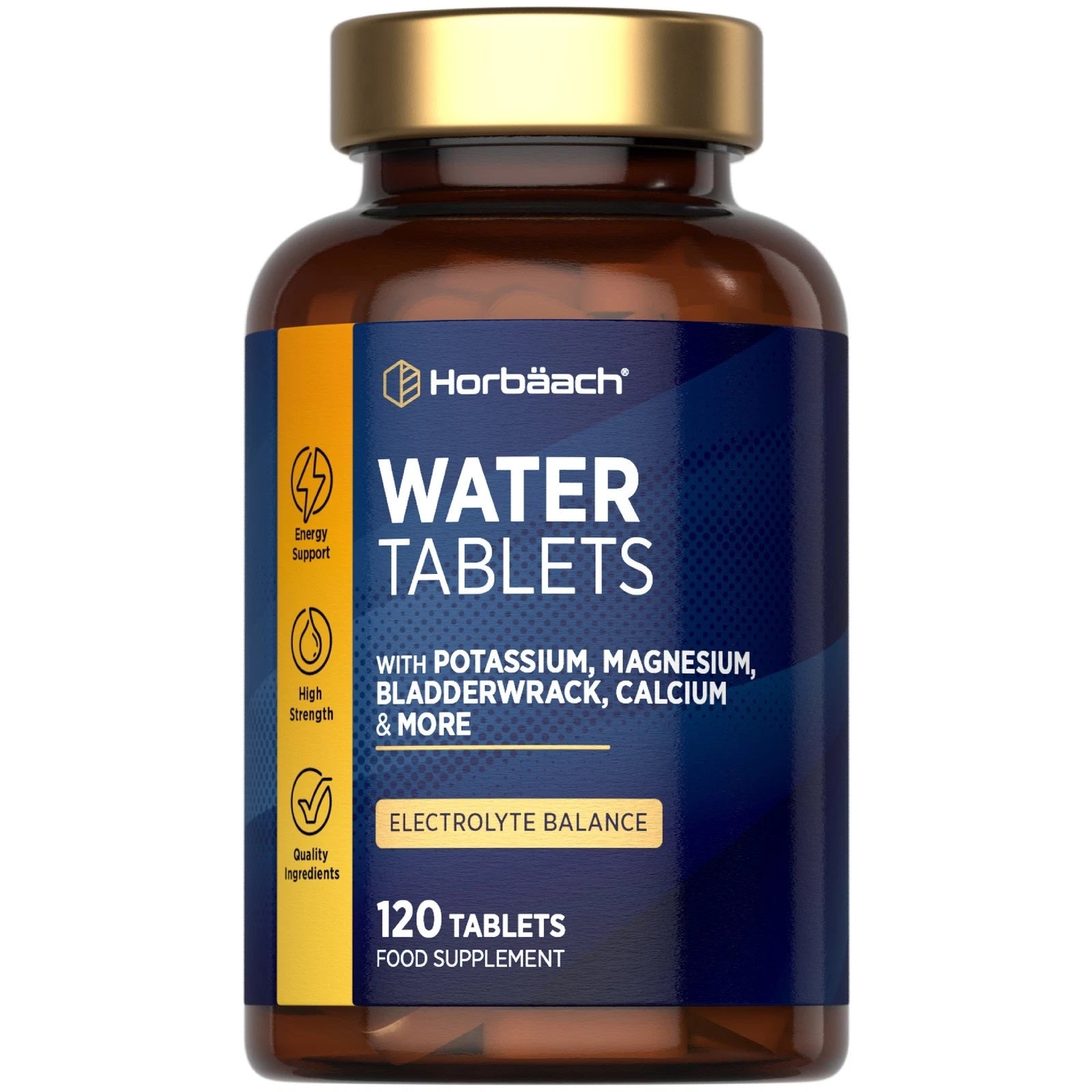 Water Tablets | Electrolyte Balance | 120 Tablets