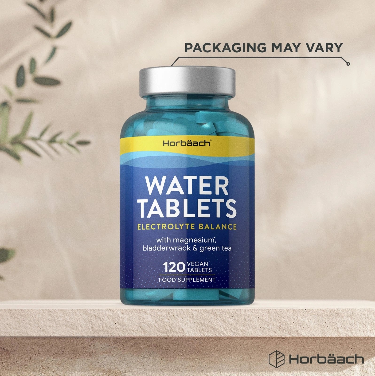 Water Tablets | Electrolyte Balance | 120 Tablets