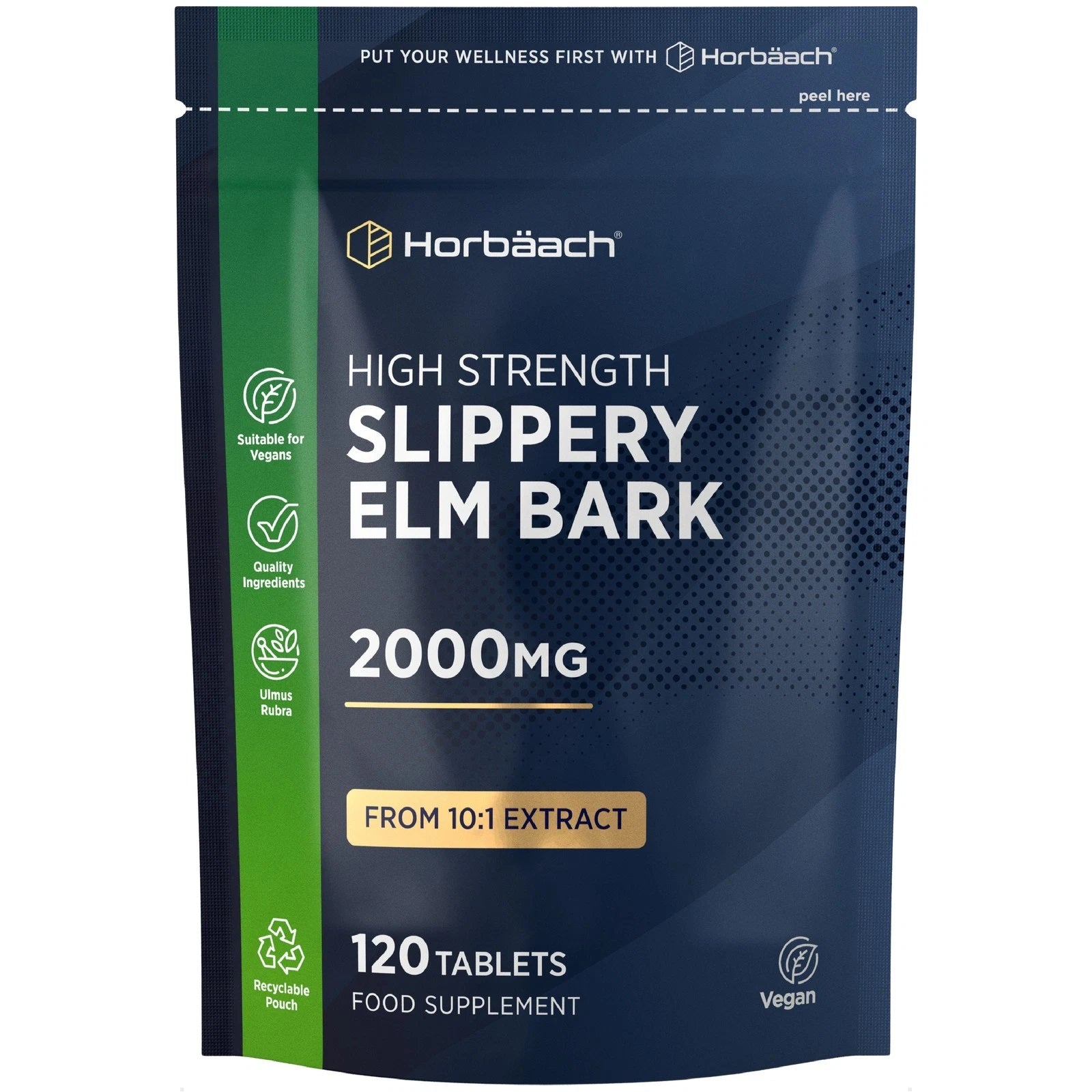 Slippery Elm 2000 mg | 120 Tablets