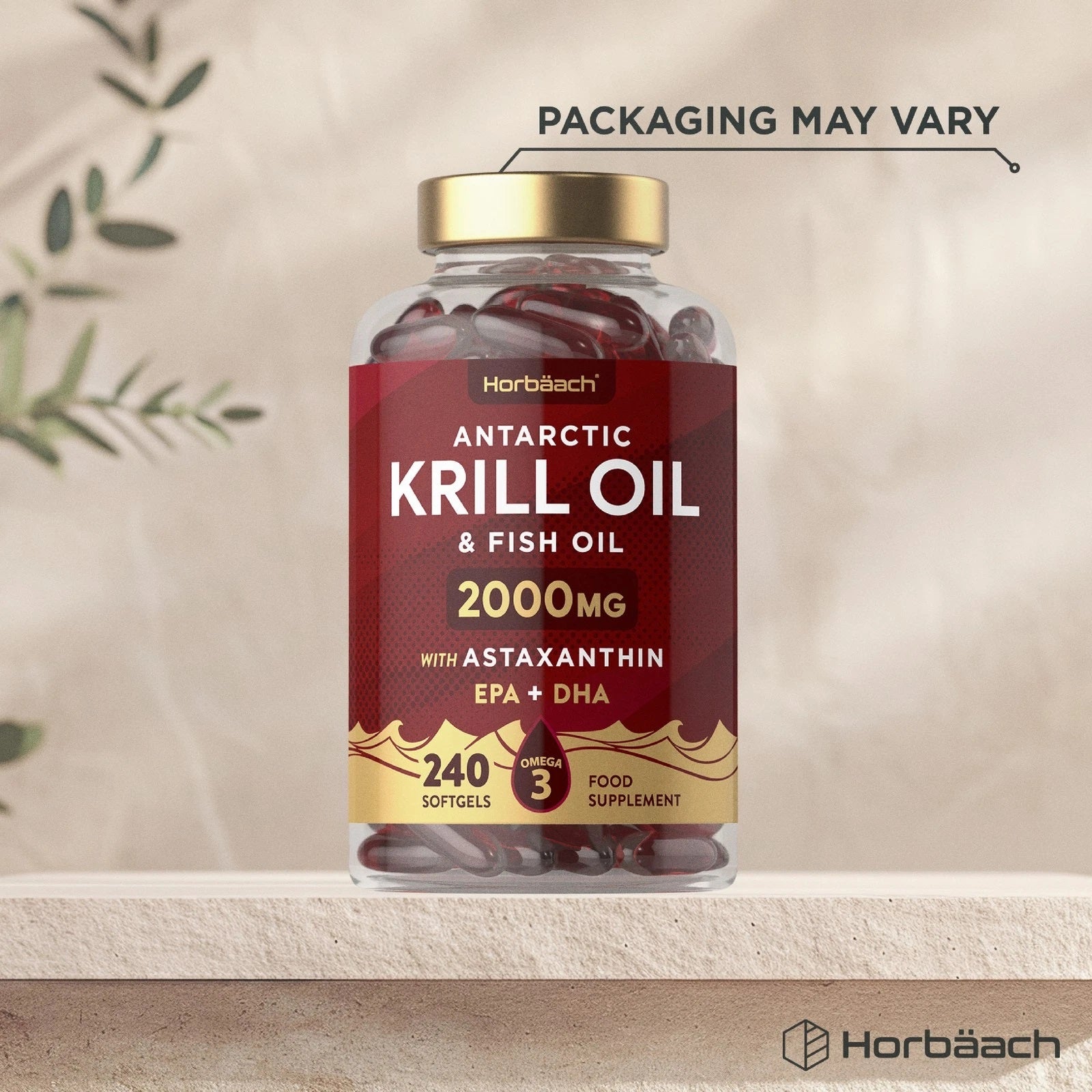 Antarctic Krill Oil 2000 mg | 240 Softgels