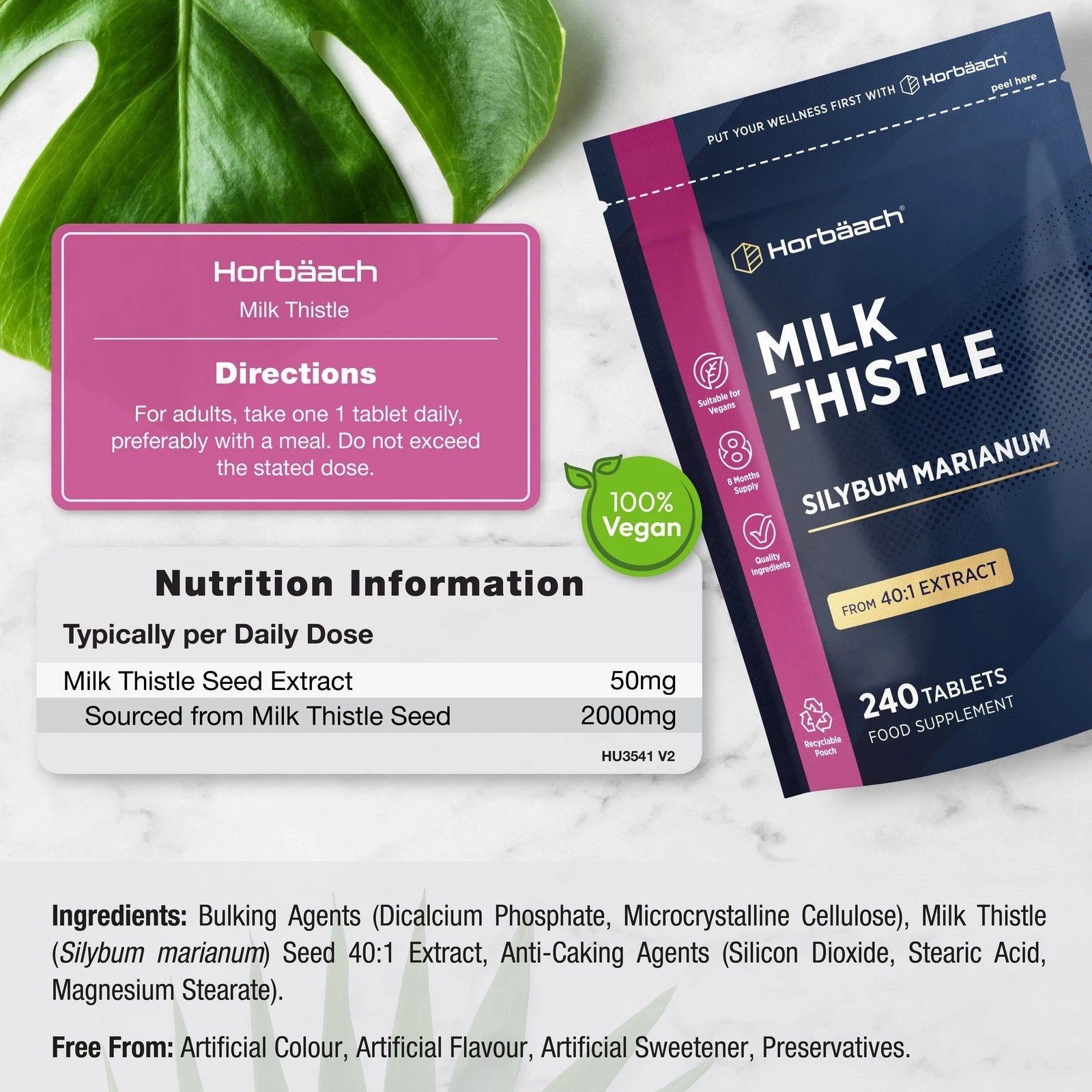 Milk Thistle | 240 Tablets