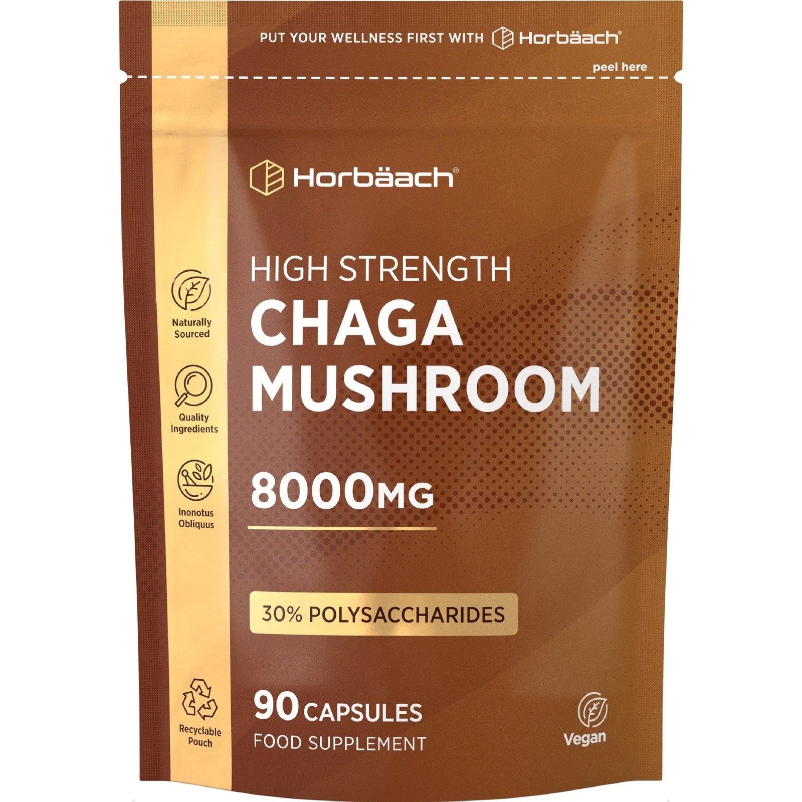 Chaga Mushroom 8000 mg | 90 Capsules